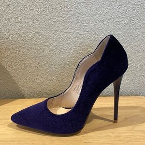 Closed toe stiletto high heels